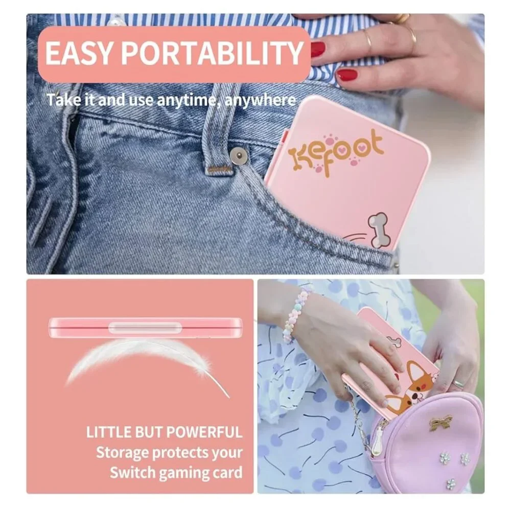 Kawaii Nintendo Switch Game & Micro SD Holder (24 spaces) (SKU: 115MI) - Picture 12 of 12